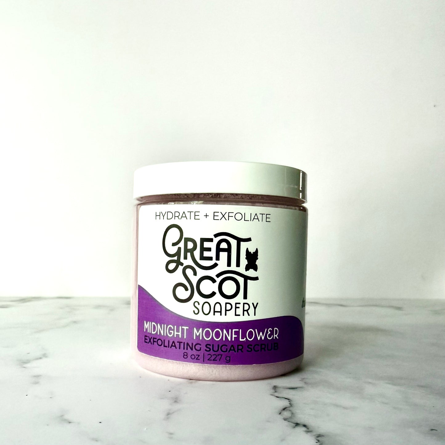 Midnight Moonflower Sugar Scrub