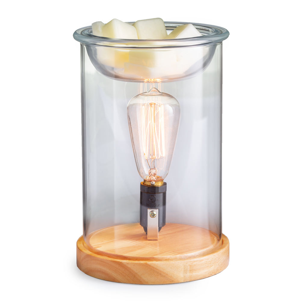 Wood + Glass Wax Warmer