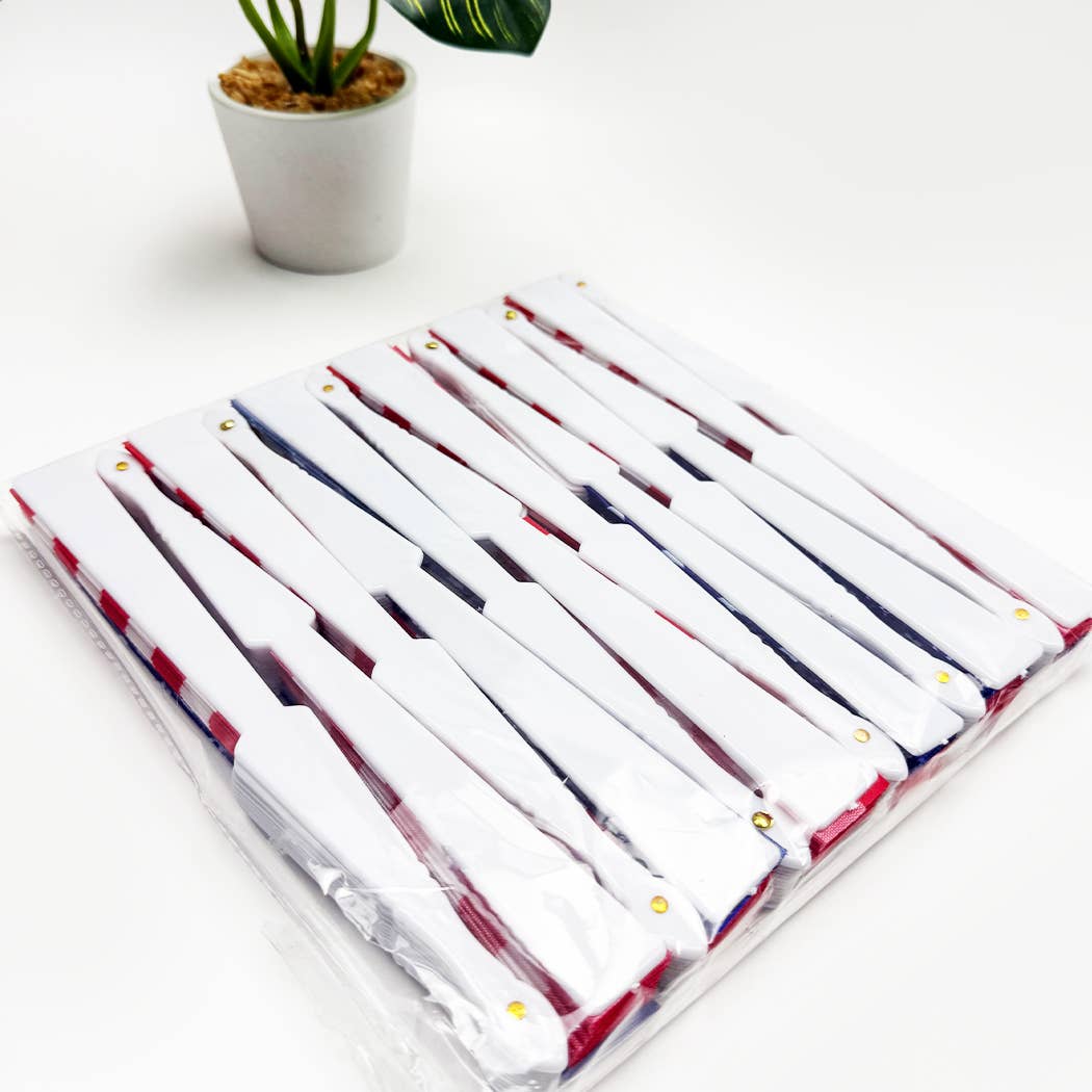 American Flag Hand Folding Fan