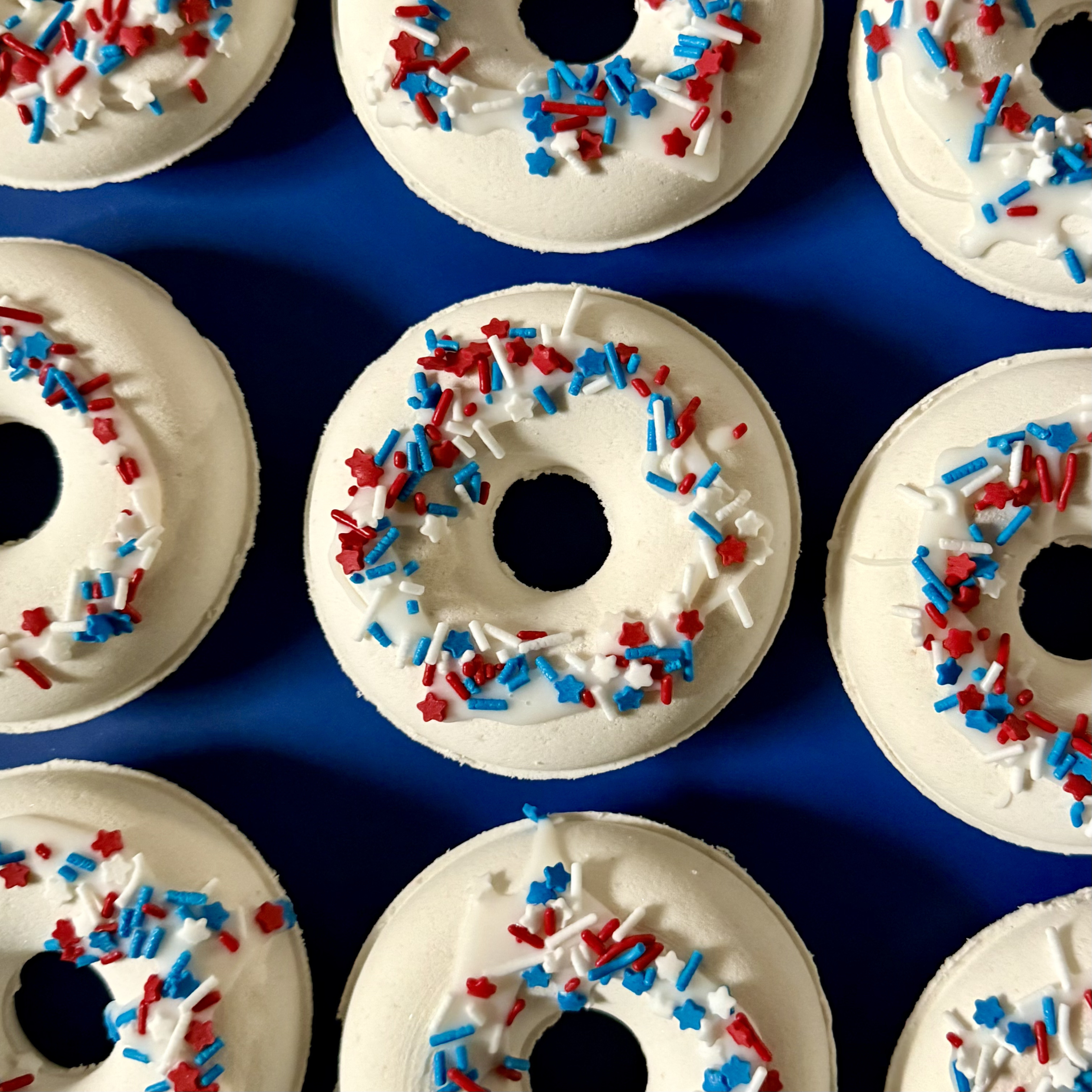 Patriotic Donut Bath Bomb