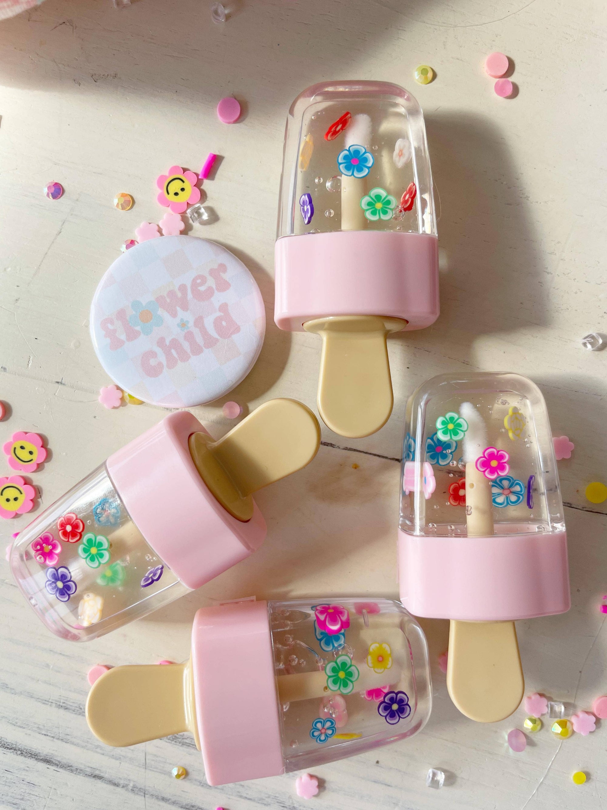 Floral Popsicle Lip Gloss