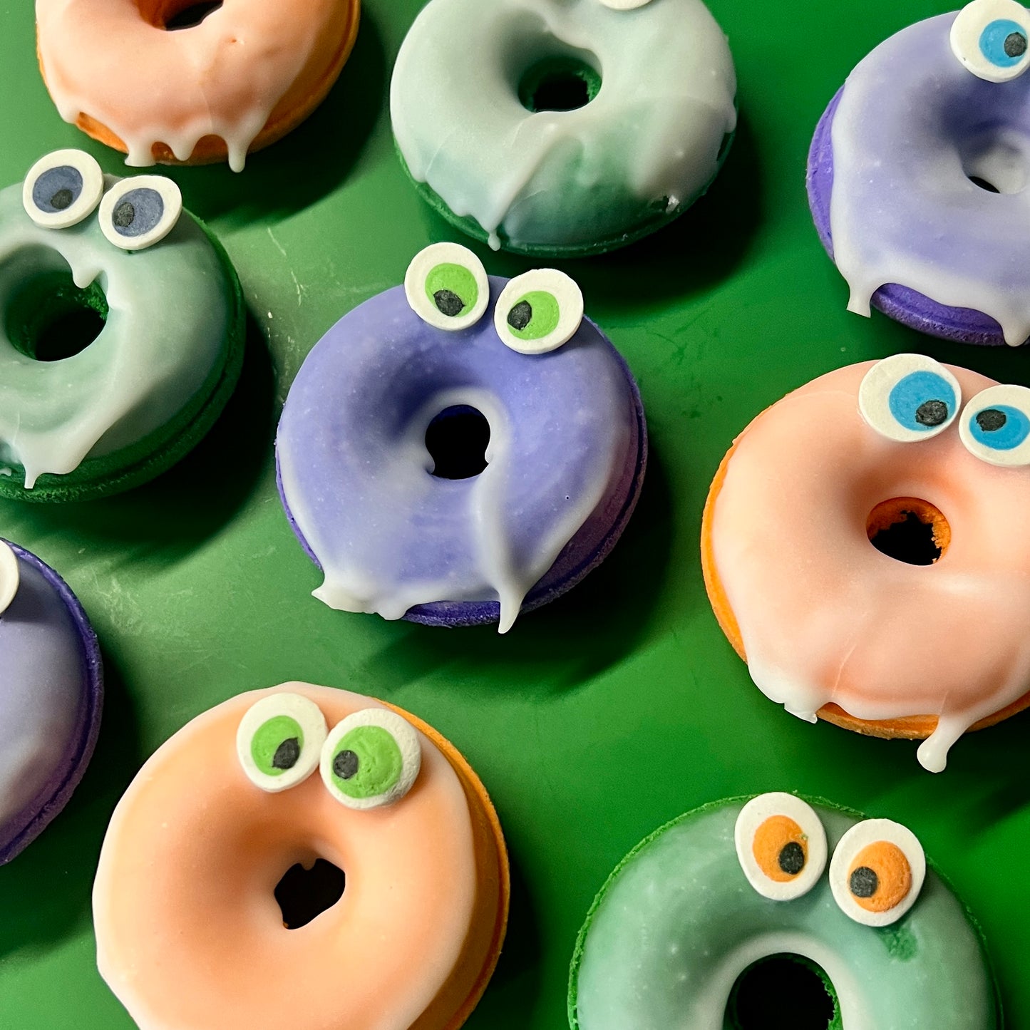 Spooky Donut Bath Bombs
