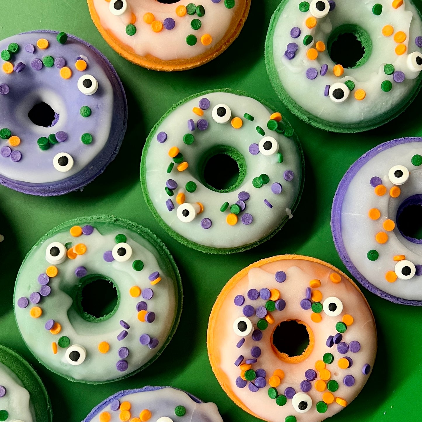 Spooky Donut Bath Bombs