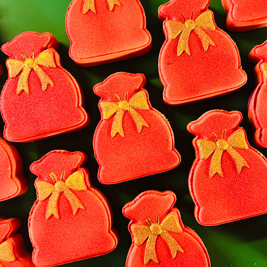 Santa's Gift Bag Bath Bomb