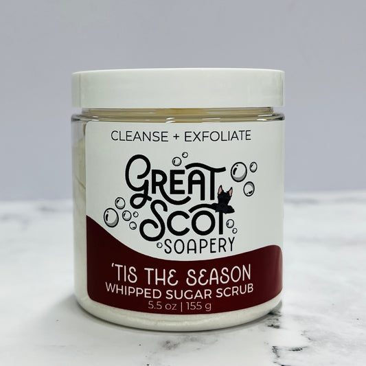 Tis the Season Whipped Sugar Scrub