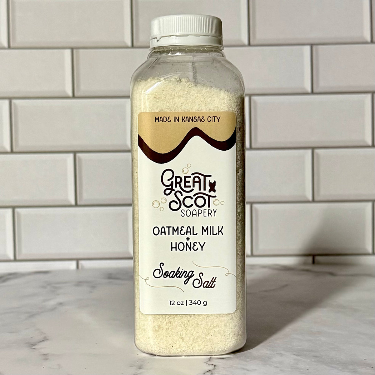 Oatmeal Milk + Honey Soaking Salt