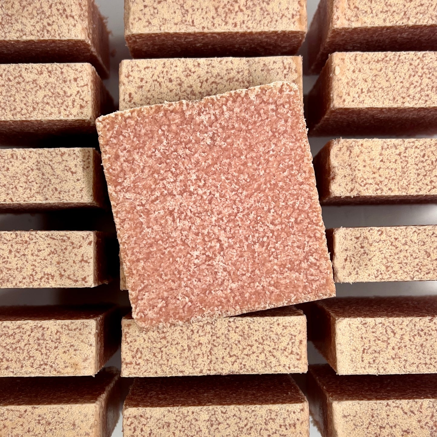 Salt Soap bars in white background