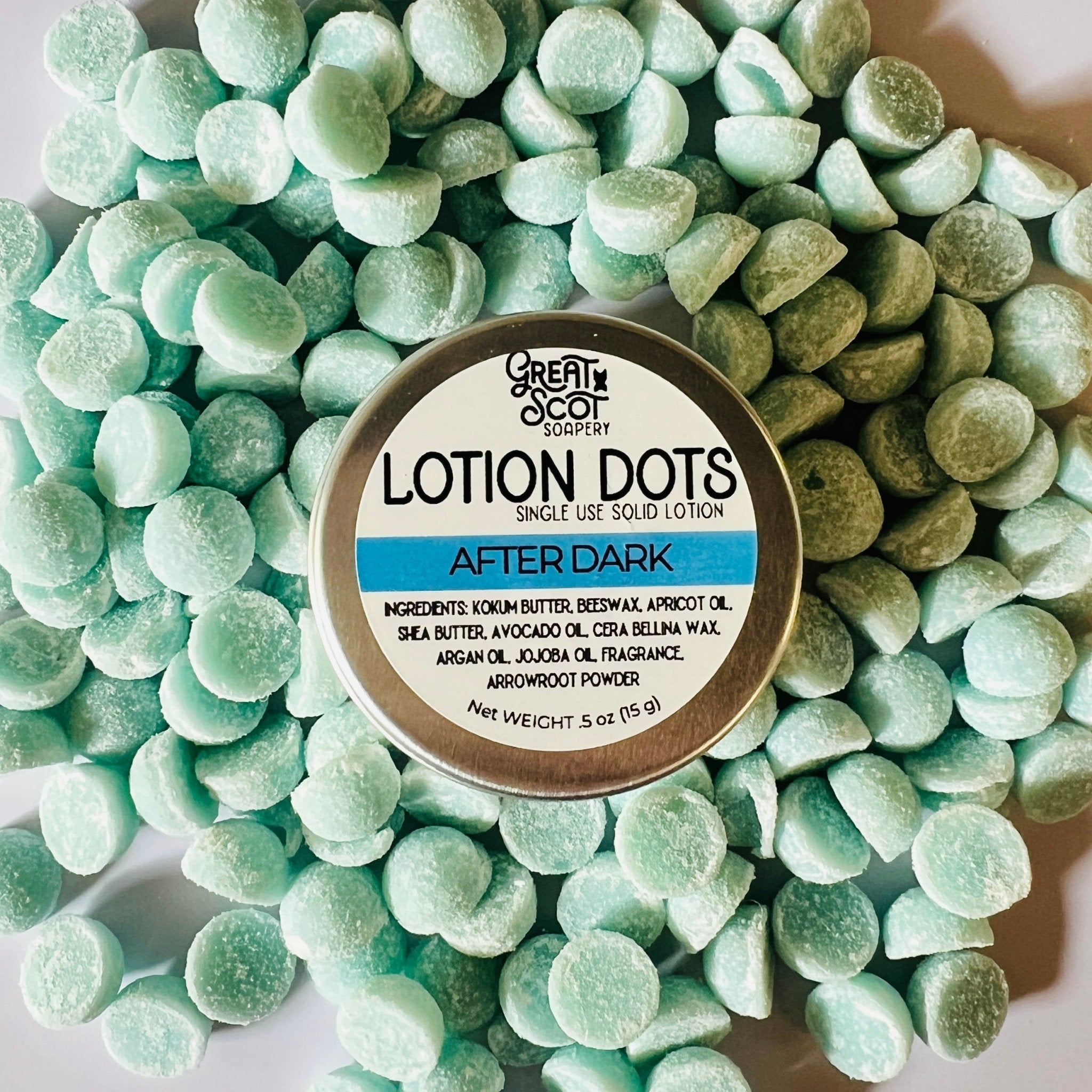 After Dark Lotion Dots - Greatscotsoapery