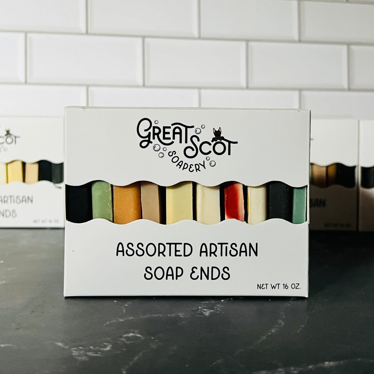Assorted Soap Ends Box - Greatscotsoapery