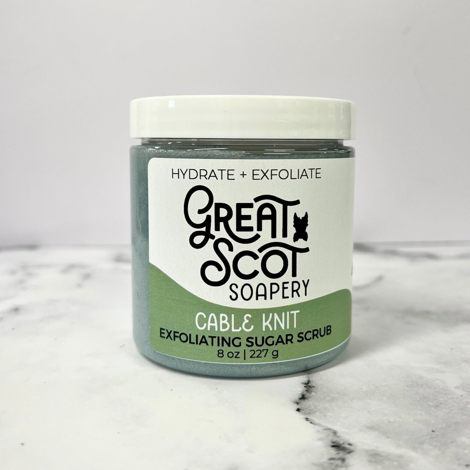 Cable Knit Sugar Scrub - Greatscotsoapery
