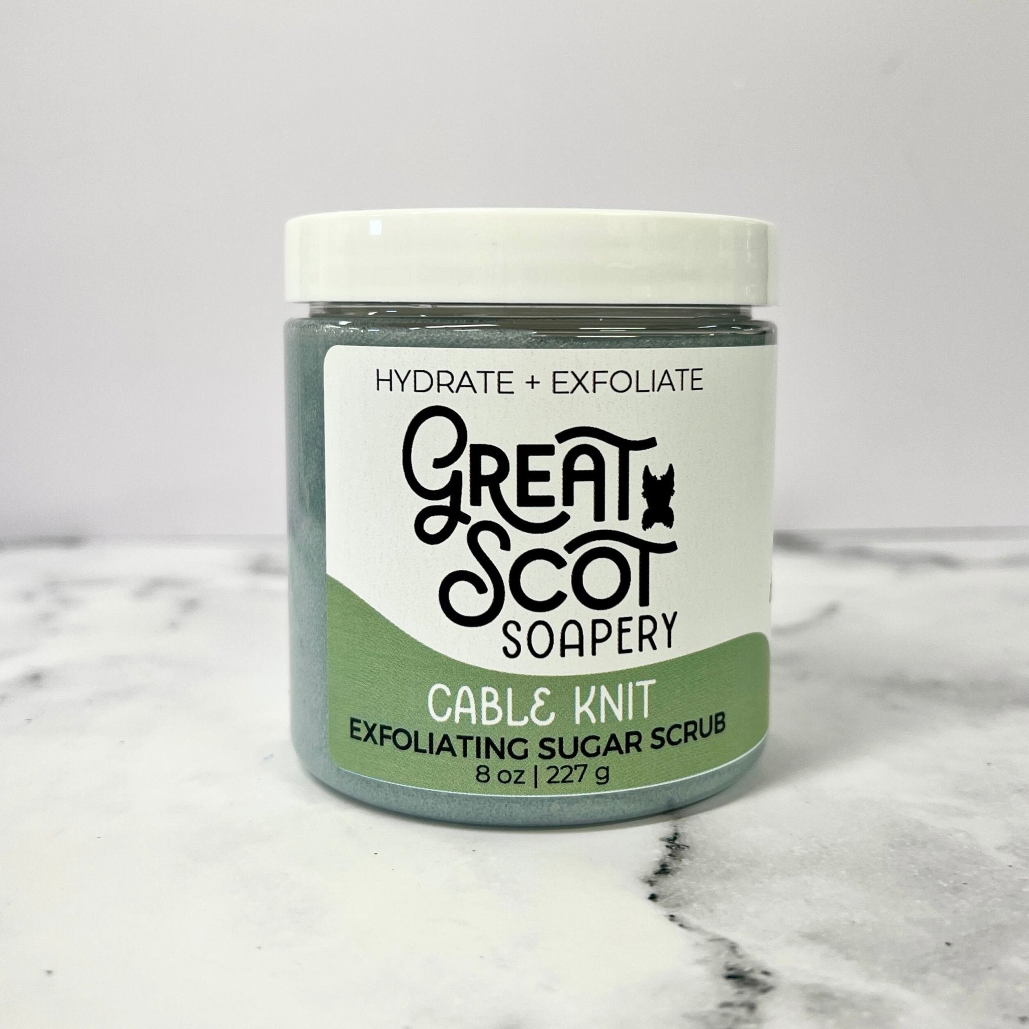 Cable Knit Sugar Scrub - Greatscotsoapery