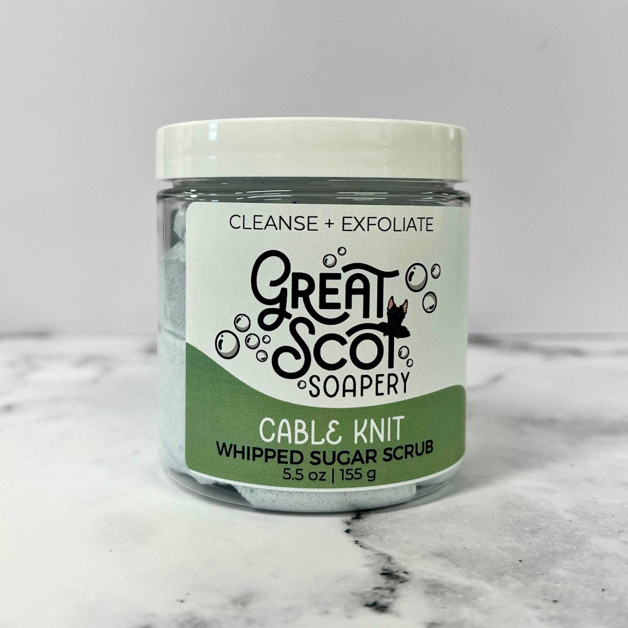 Cable Knit Whipped Sugar Scrub - Greatscotsoapery