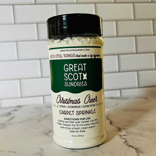Christmas Cheer Carpet Sprinkle - Greatscotsoapery
