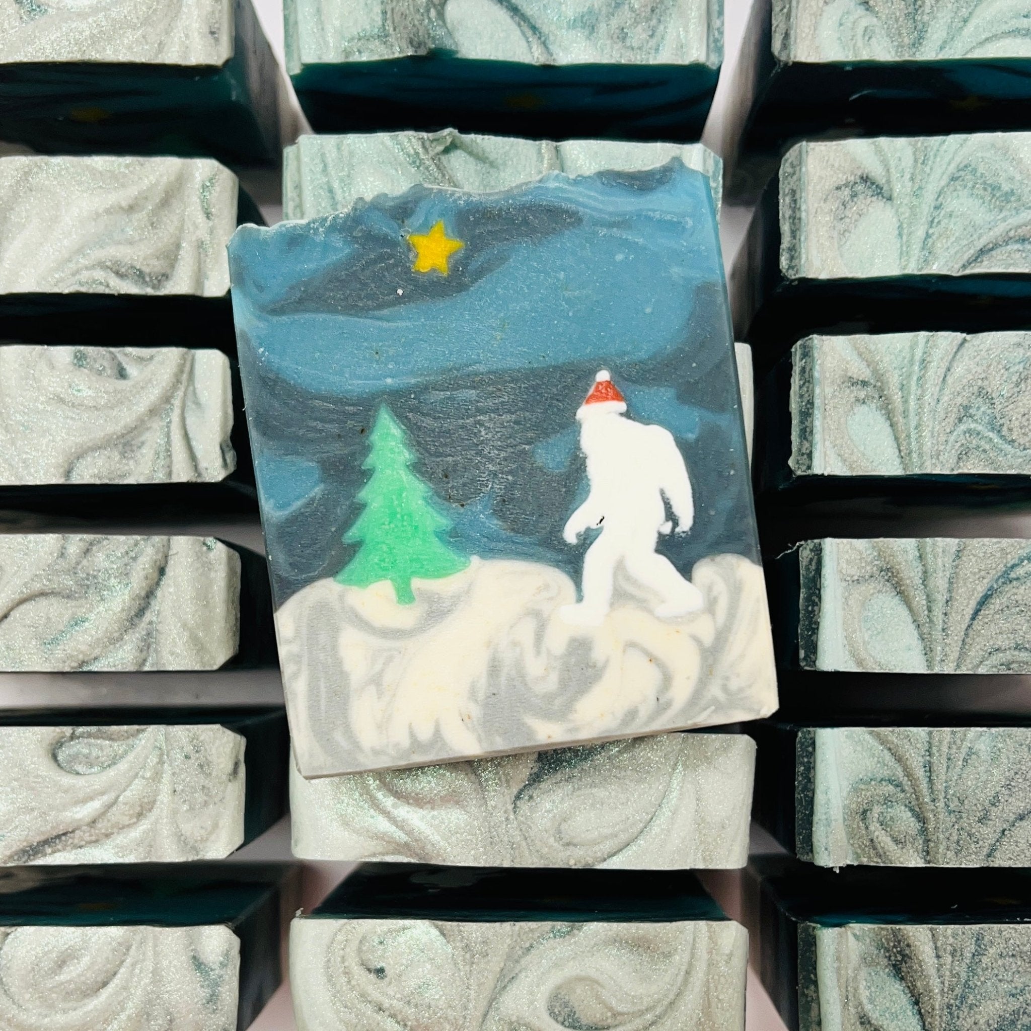 Christmas Yeti Soap - Greatscotsoapery