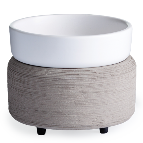 Gray Texture Wax Warmer