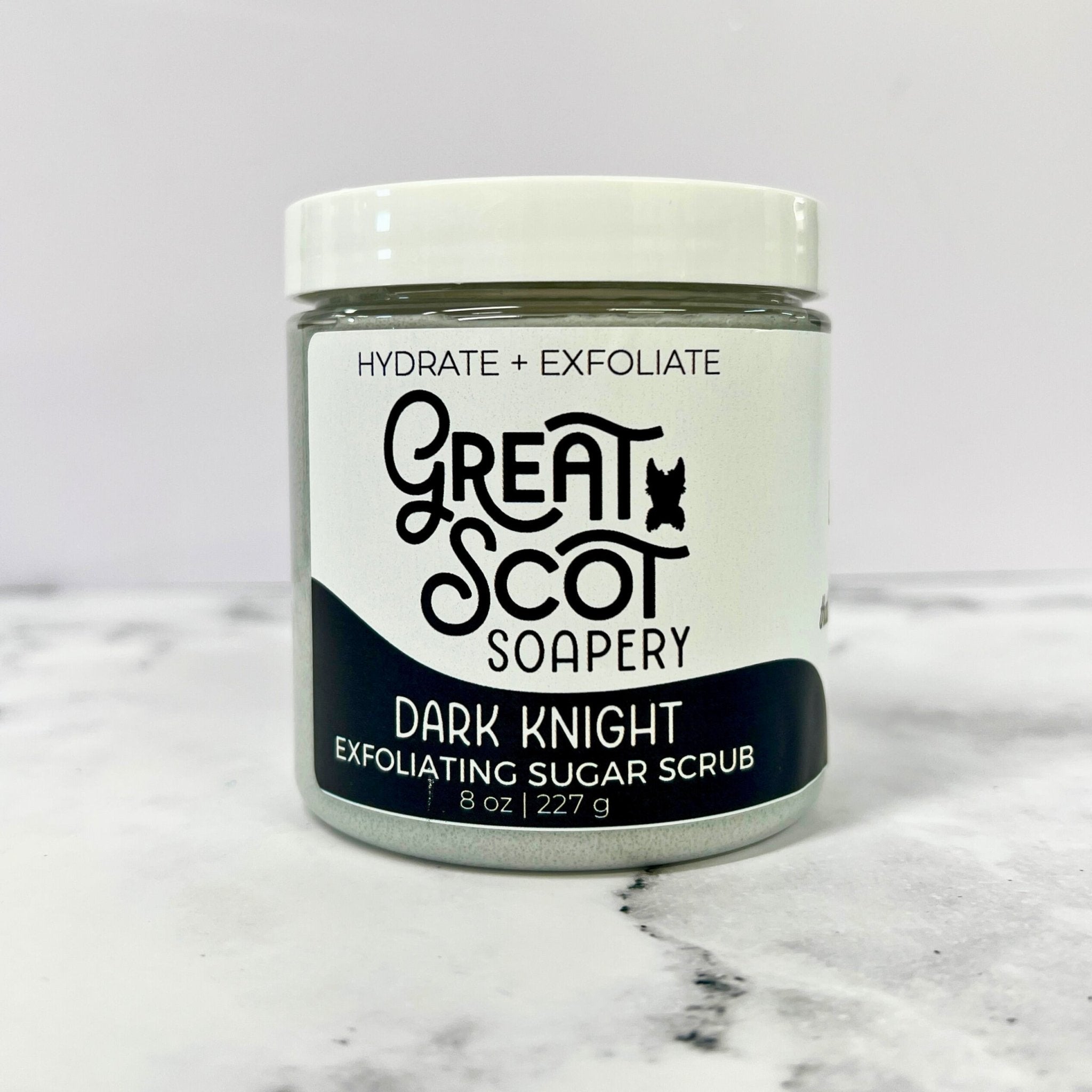 Dark Knight Sugar Scrub - Greatscotsoapery