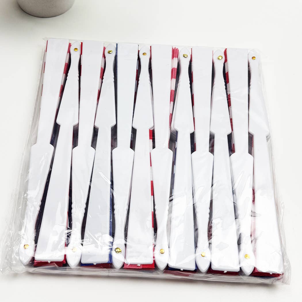 American Flag Hand Folding Fan