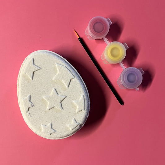 Easter Egg Paint Your Own Bath Bomb - Greatscotsoapery
