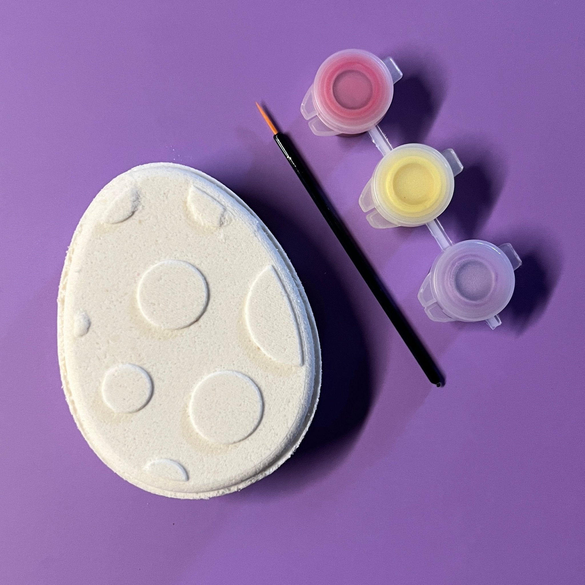 Easter Egg Paint Your Own Bath Bomb - Greatscotsoapery