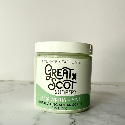 Eucalyptus + Mint Sugar Scrub