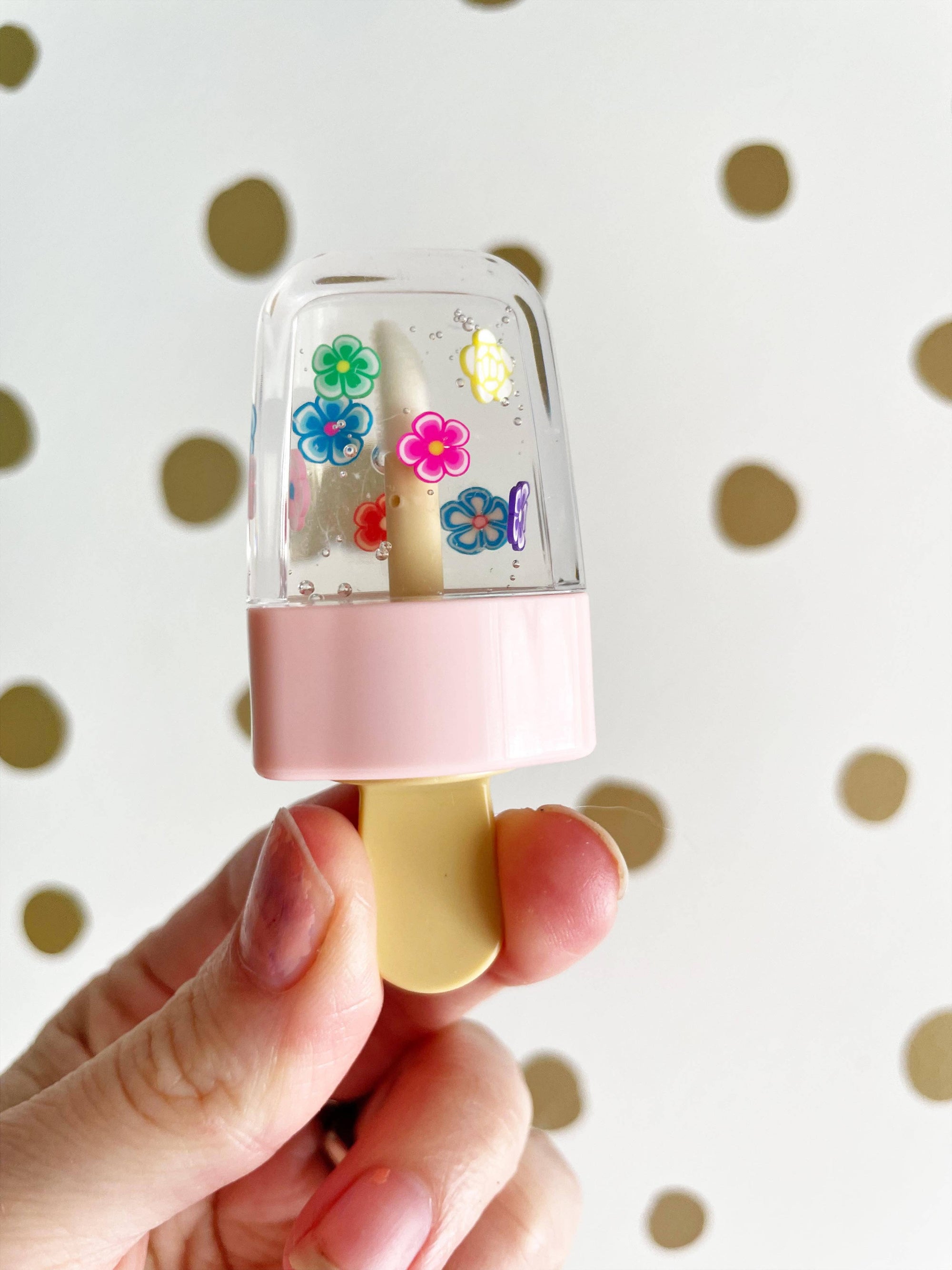 Floral Popsicle Lip Gloss