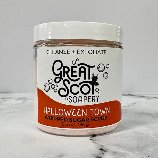 Halloween Town Whipped Sugar Scrub - Greatscotsoapery