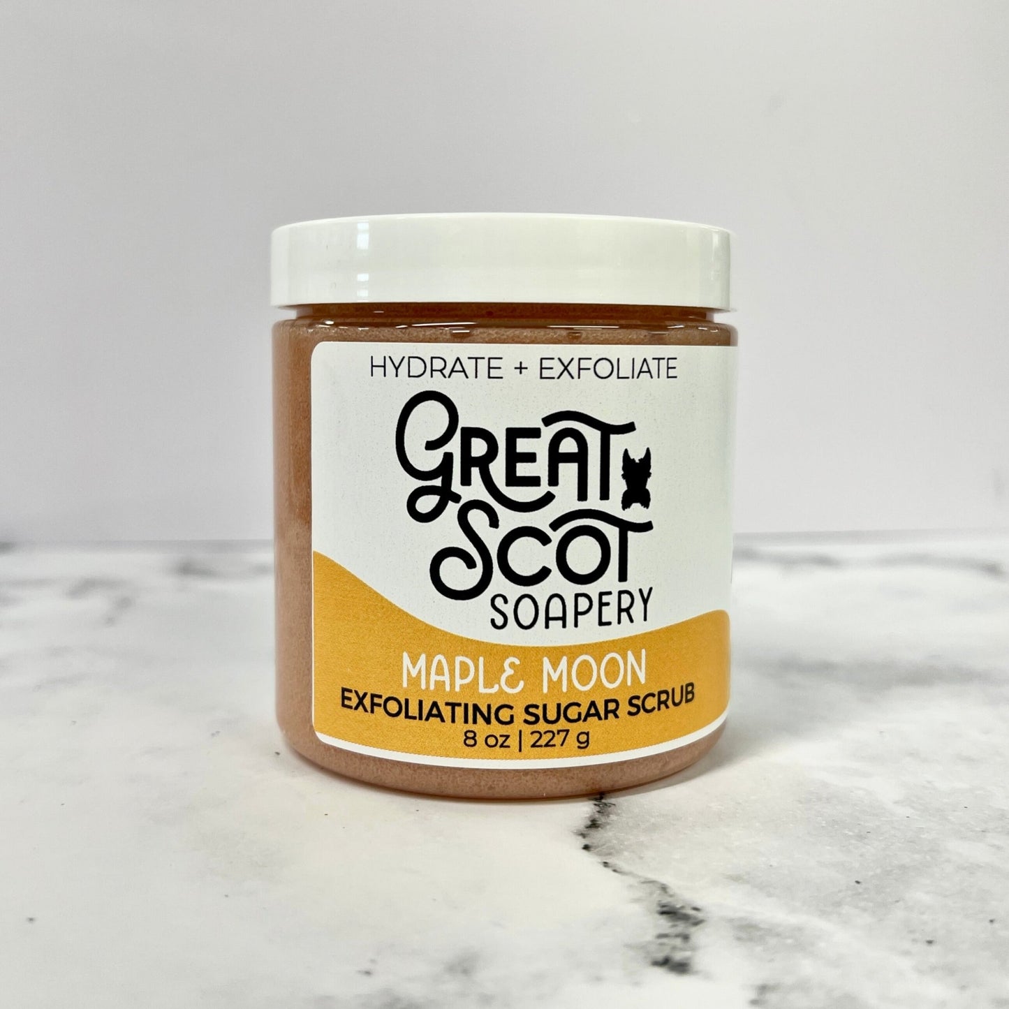 Maple Moon Sugar Scrub - Greatscotsoapery