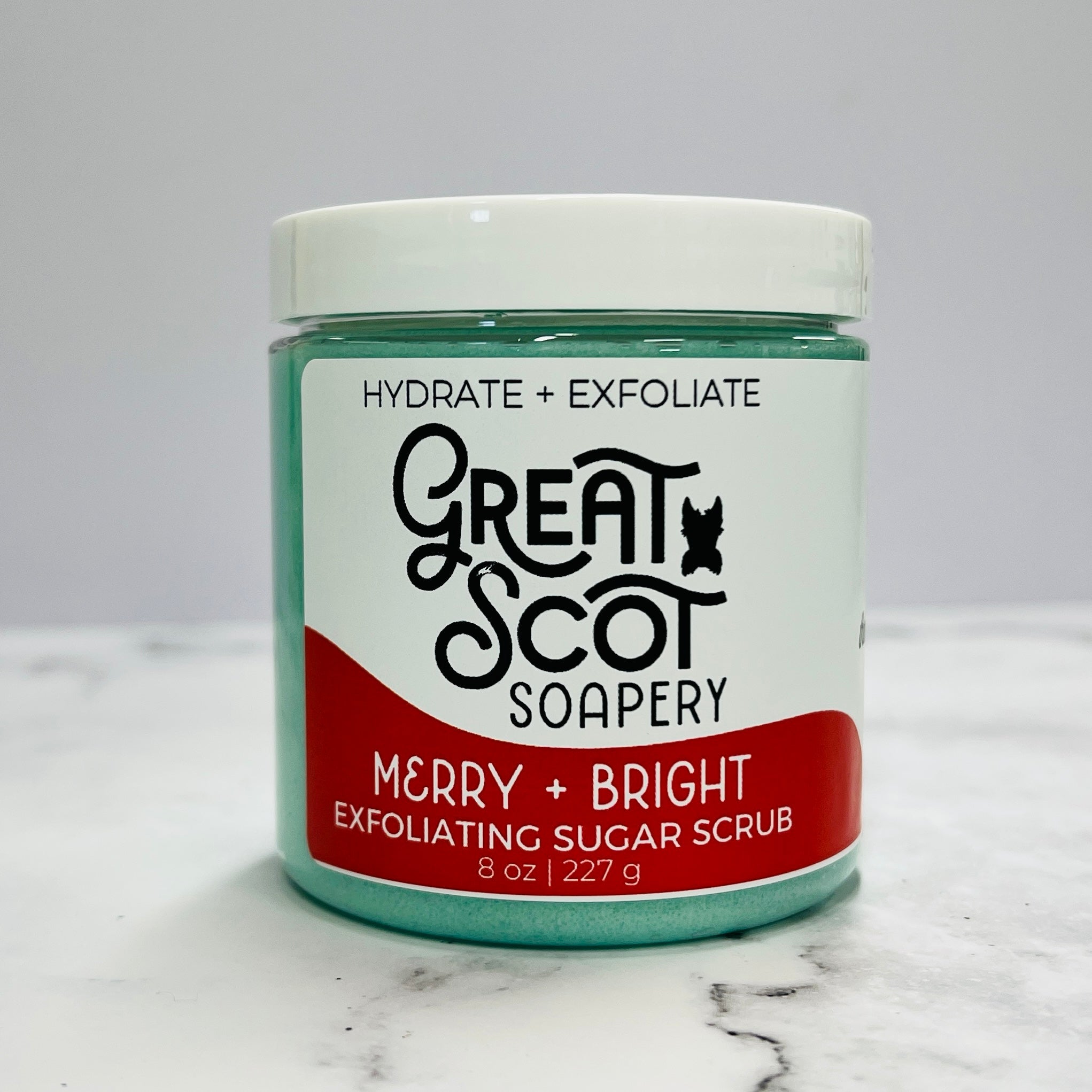 Merry + Bright Sugar Scrub - Greatscotsoapery