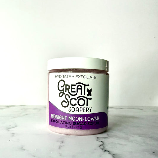 Midnight Moonflower Sugar Scrub