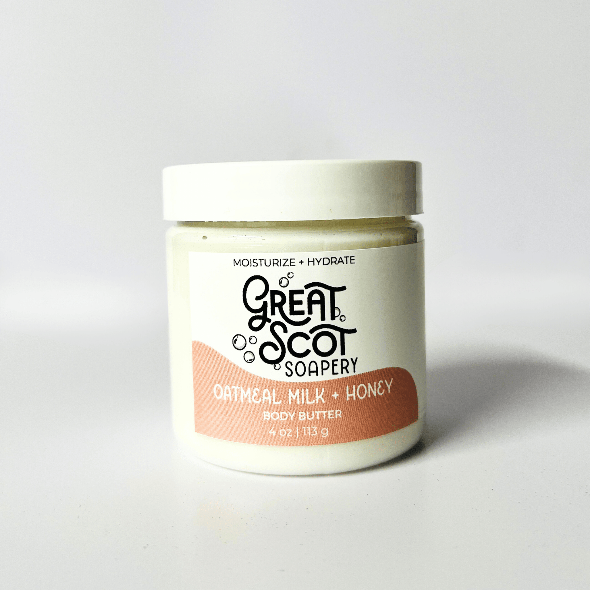 Oatmeal Milk + Honey Body Butter - Greatscotsoapery