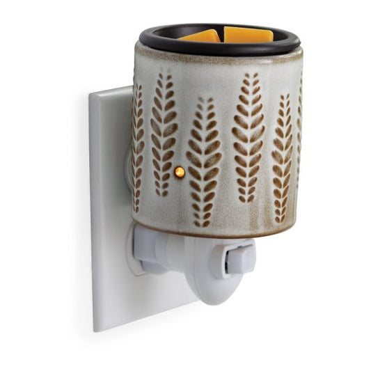 Wheat + Ivory Pluggable Wax Warmer