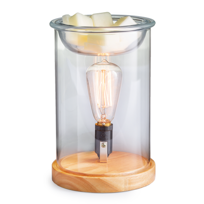 Wood + Glass Wax Warmer