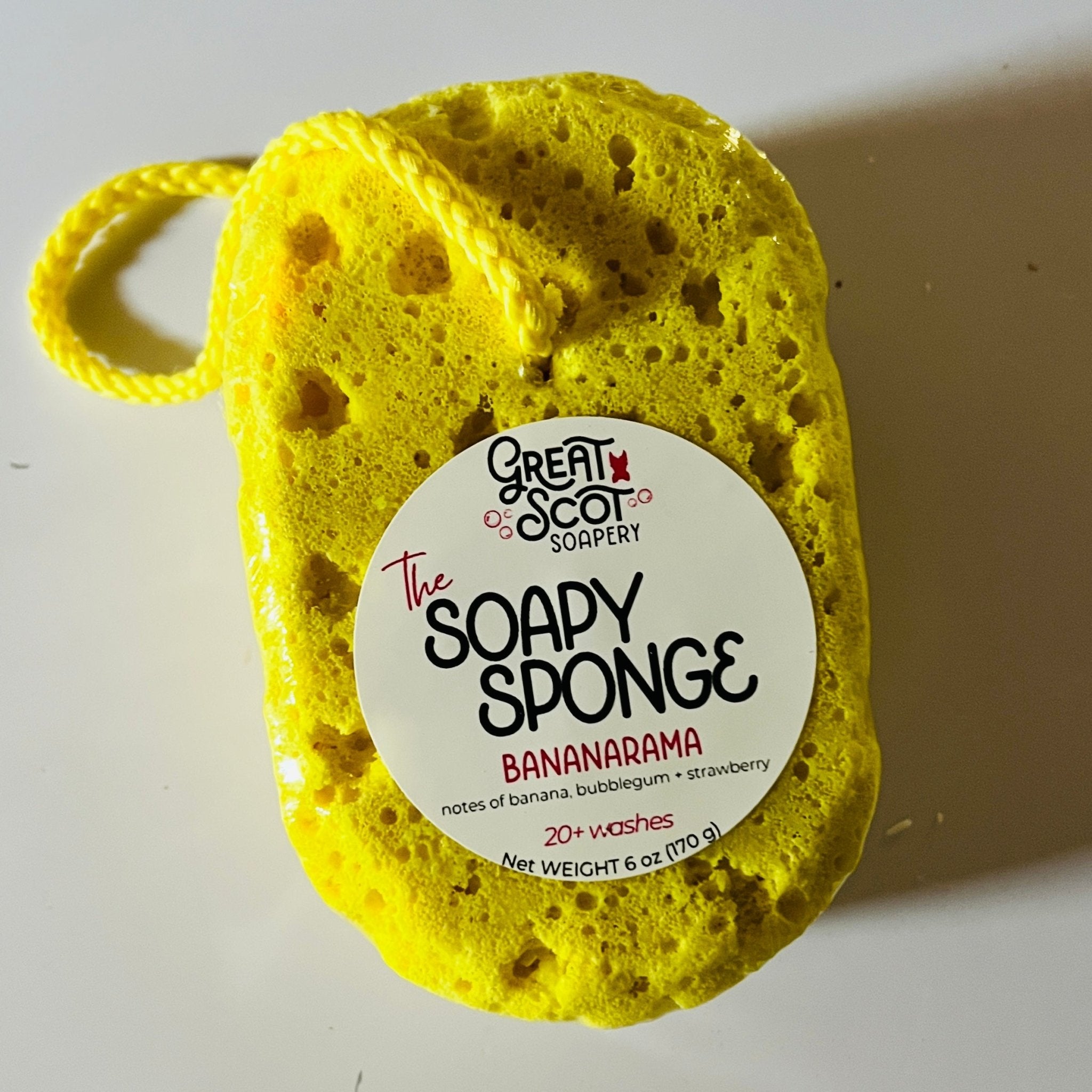 The Soapy Sponge - Greatscotsoapery